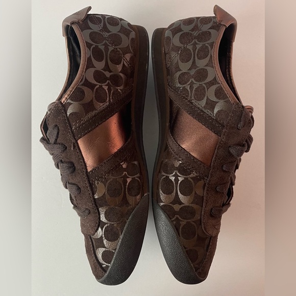 Coach Vintage Sneakers Women Size 8 - Picture 9 of 12